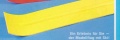 SKI für ModellflugzeugegelbMaterial 3mm Polystirol