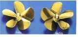 Messing Schiffschraube 5-Blatt
