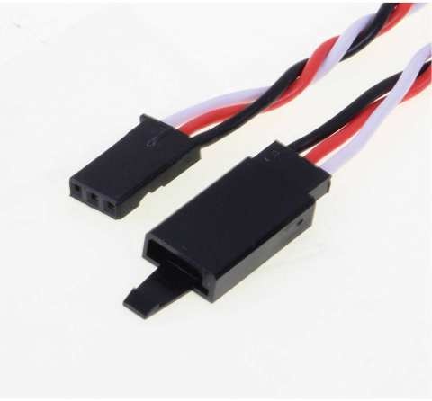 Verlängerungskabel Futaba verdrillt 22AWG/0,32MM² 1STK