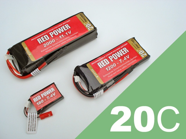 RED POWER LiPO 2700 - 11,1V