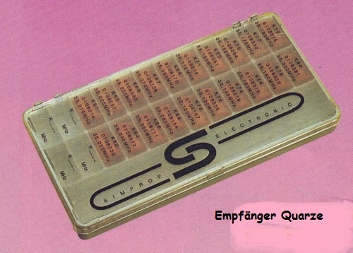 EMPF&Auml;NGER -QUARZ K62-35.020 MHz * FM