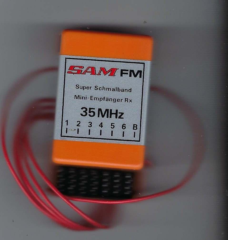 SAM Mini-Empfänger  35MHz FM