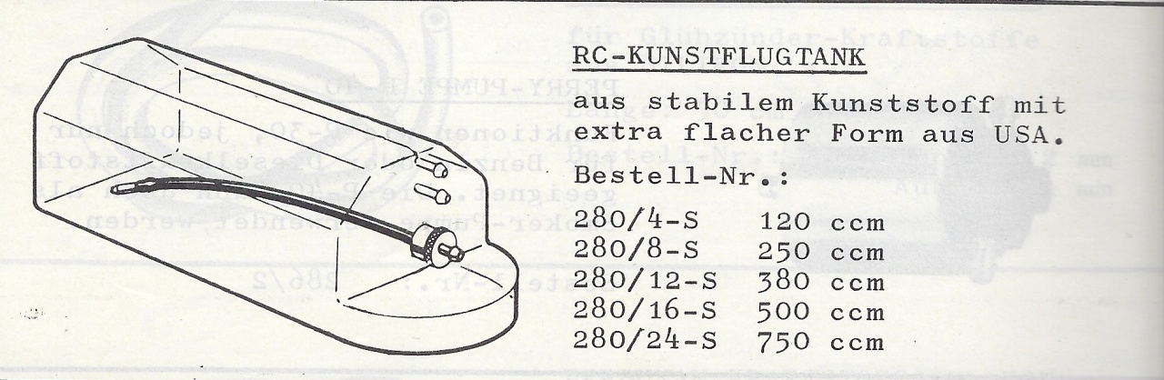 RC-Kunstflugtank, 500 ccm