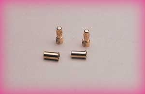 Goldstecker-,Buchsenpaar 3,5 mm