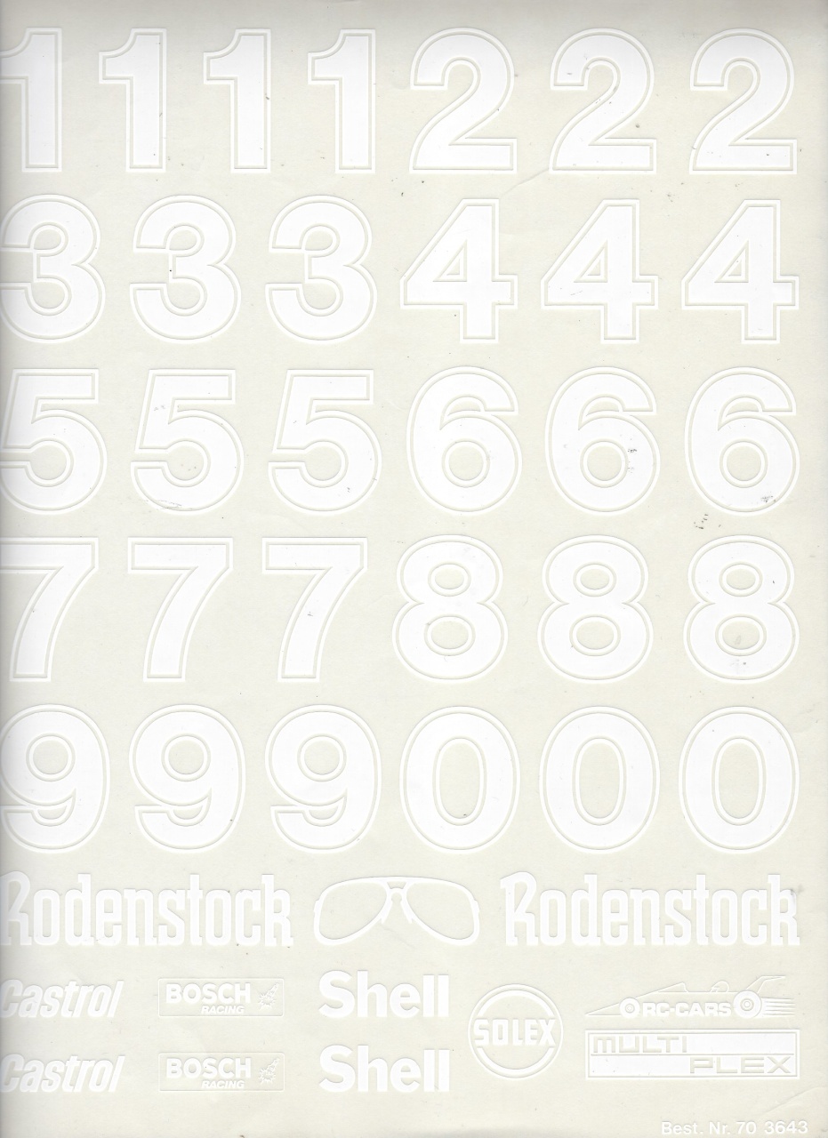 Rodenstock  --weiss   Rarität aus den 80-iger Jahre