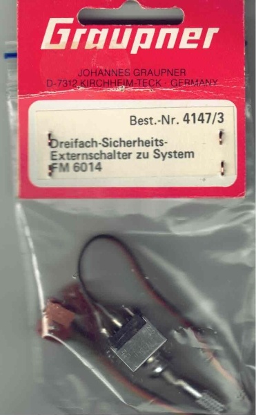 Sicherheits-Externschalter 3-fach
