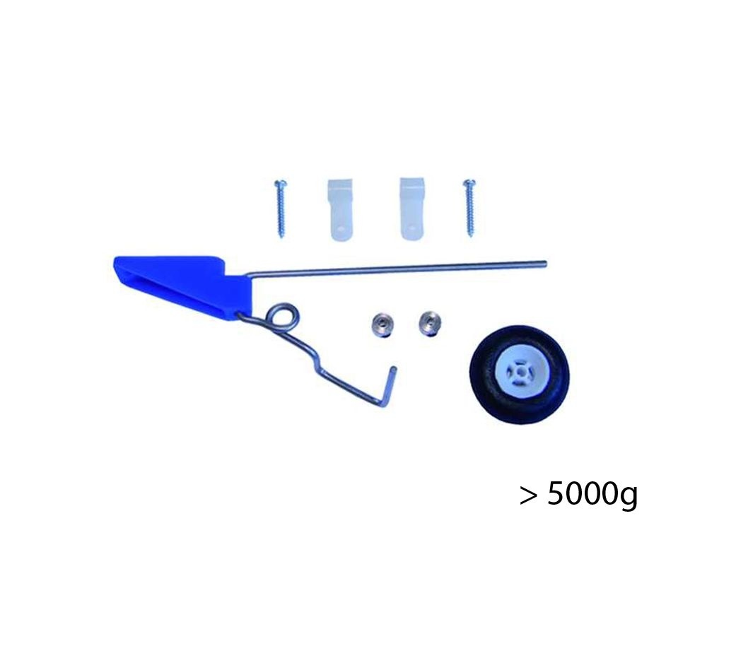 Heckfahrwerk  - für Modelle bis 5000g