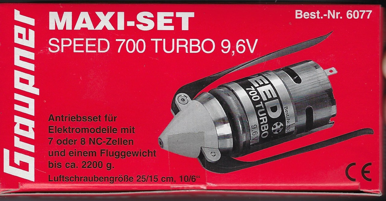 !MAXI-SET SPEED 700 9,6 V