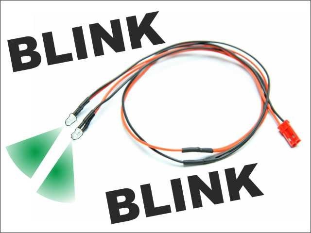 LED Ø 5mm Kabel blinkend (grün)