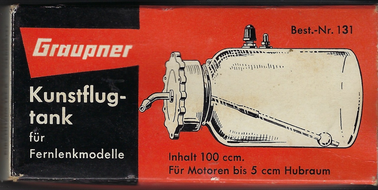 Kunstflgtank 100 ccm* Rarität 80-iger ahre