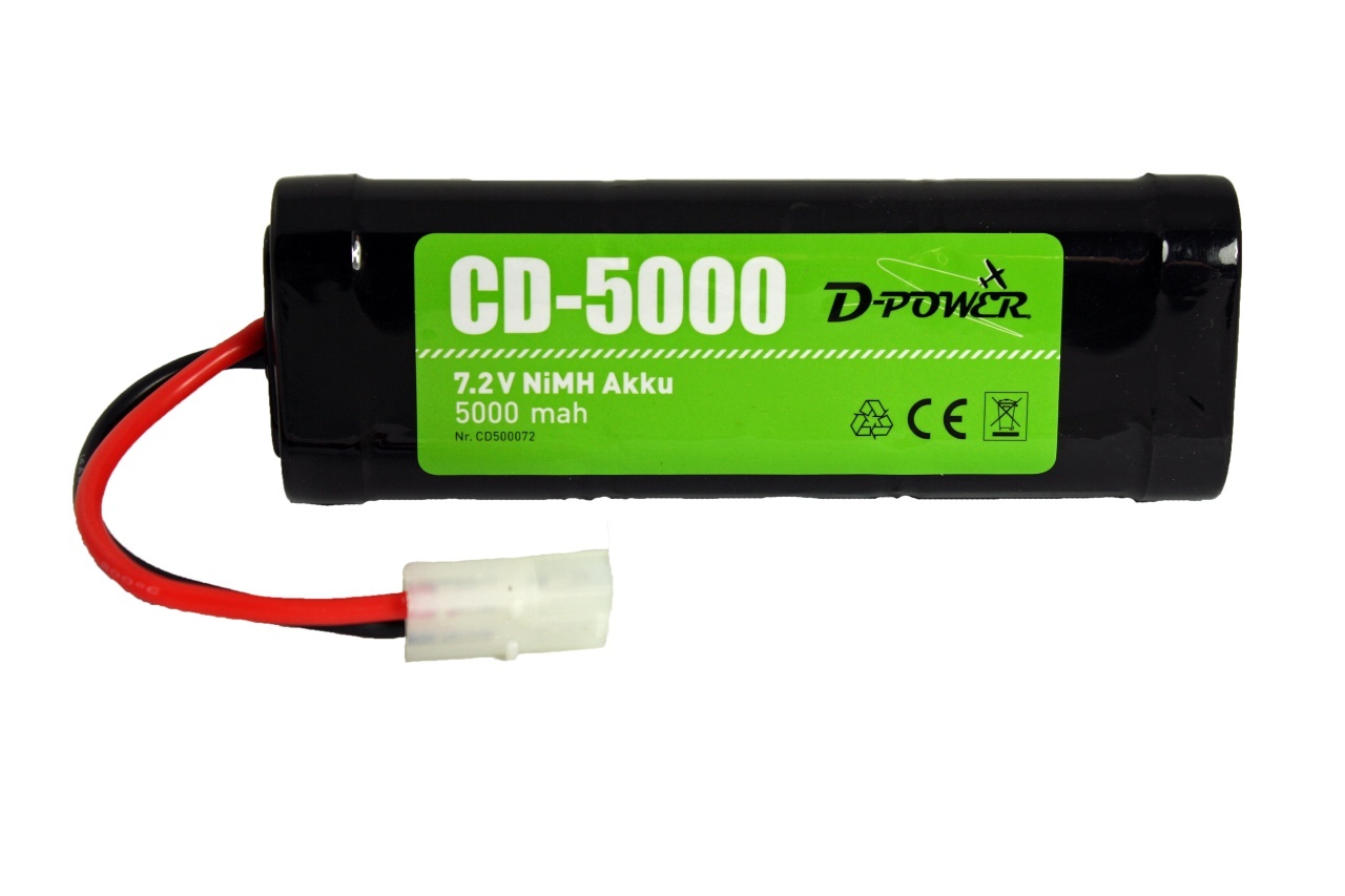 D-Power CD-5000 7,2V NiMH Akku