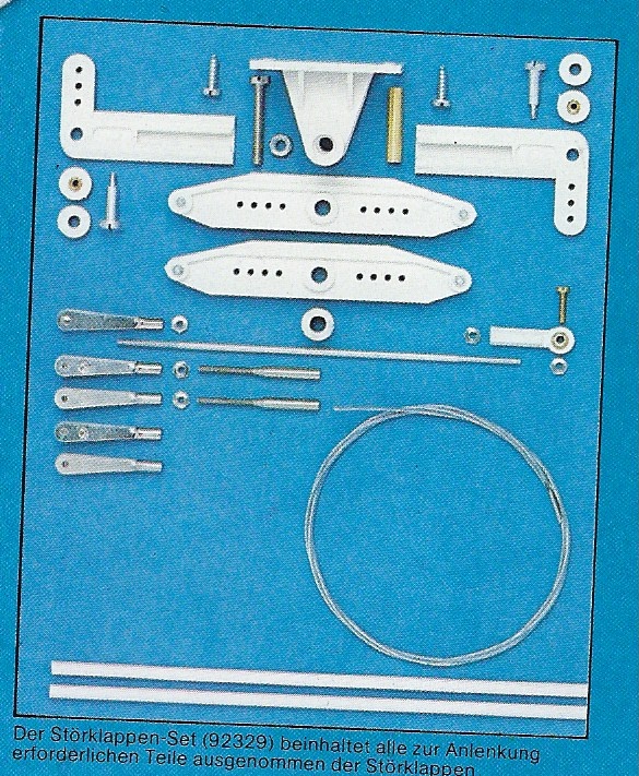 Störklappen Anlenk Set