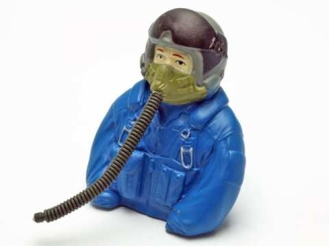 Jet Pilot 76mm / M1:7 (blau)