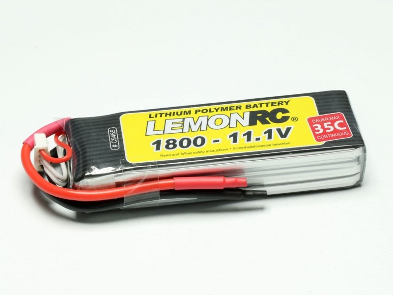 LiPo Akku LEMONRC 1800 - 11.1V (35C)