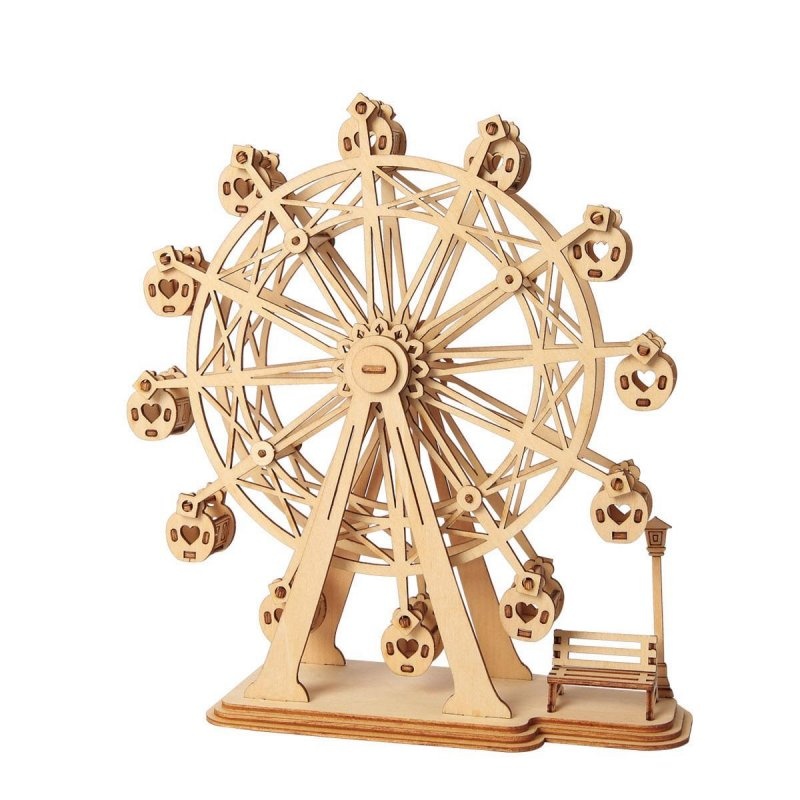 Riesenrad (Lasercut Holzbausatz)