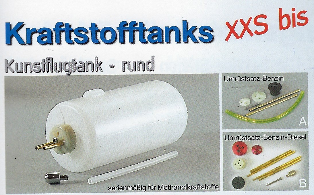 KUNSTFLUGTANK RUND 120 ML