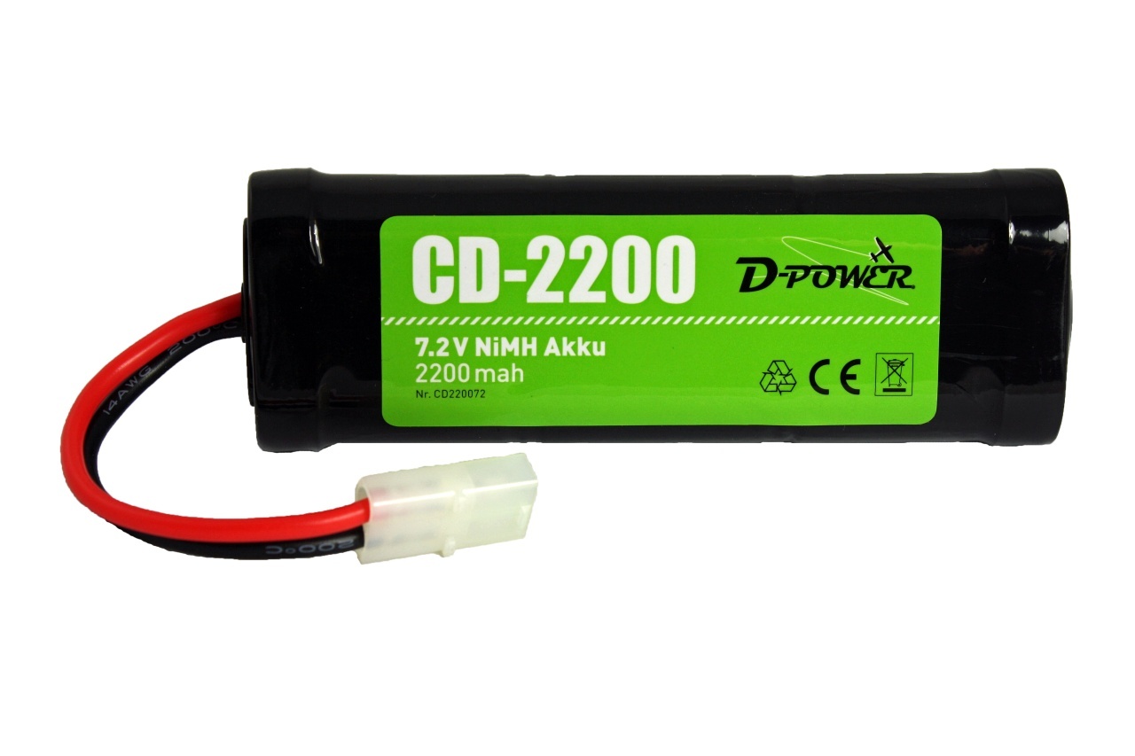 D-Power CD-2200 7,2V NiMH Akku
