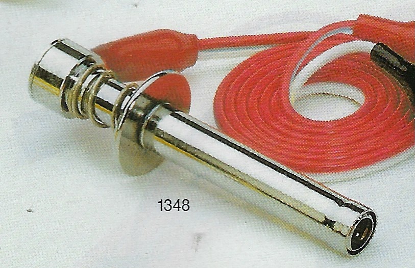 Gl&uuml;hkerzenst. mit Spannzangenklemmung