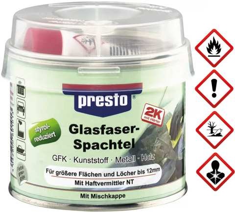 PRESTOLITH EXTRA FASERSPACHTEL 250G