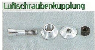 Luftschraubenkupplung 3.17 mm / M5