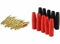 Goldkontakt (/)4mm*Bananenstecker
