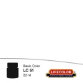 Glänzend Weiß 22 ml Lifecolor Acryl Farbe