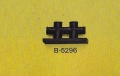 Doppel-Kreuzpoller 25x12x7 mm*1-Stück