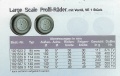 Large Scale Profil-Rad mit Ventil (/) 127 mm