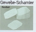 FLEXIBL.GEWEBESCHARNIER