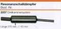 Edelstahl Resonanz-Schalld&auml;mpfer