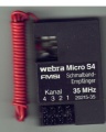 !Empfänger Micro S4 FM Schmalbandempänger