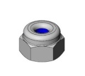 Stoppmuttern M2 SW4    10-Stück