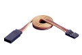 Servo-Verl.Kabel  25cm/ Graupner /0,3 gold