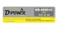 D-Power HD-4000mAh* 4S Lipo (14,8V) 30C - XT-Stecker