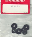 Unterlegscheibe, Kunststoff  6-St&uuml;ck