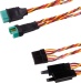 Kabelsatz für 2 Servos MPX Hochstrom Stecker System