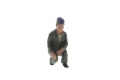 Marinesoldat kniend M1:20 Figur